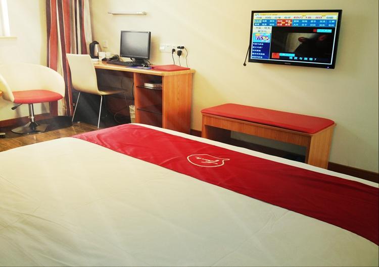 Thank Inn Chain Hotel Shanxi Shangluo Shanyang Nanxin Street Eksteriør bilde